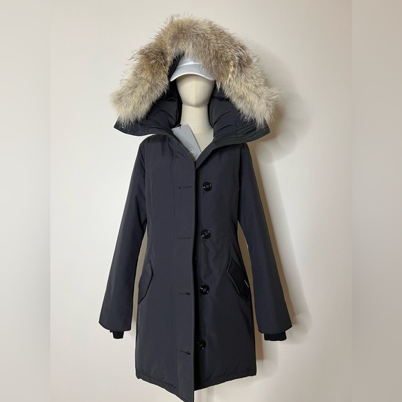 Rossclair Parka Canada Goose winter jacket with fur - Picture 6 of 14